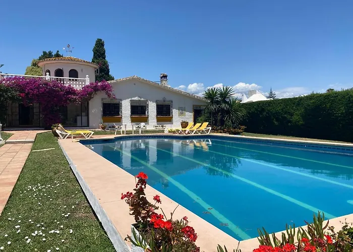 Spectacular Andalusian Linda Vista Playa - Big Private Pool, Bbq & 2 Parking